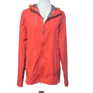 REI Co-op Rain Jacket Orange Coral Size M